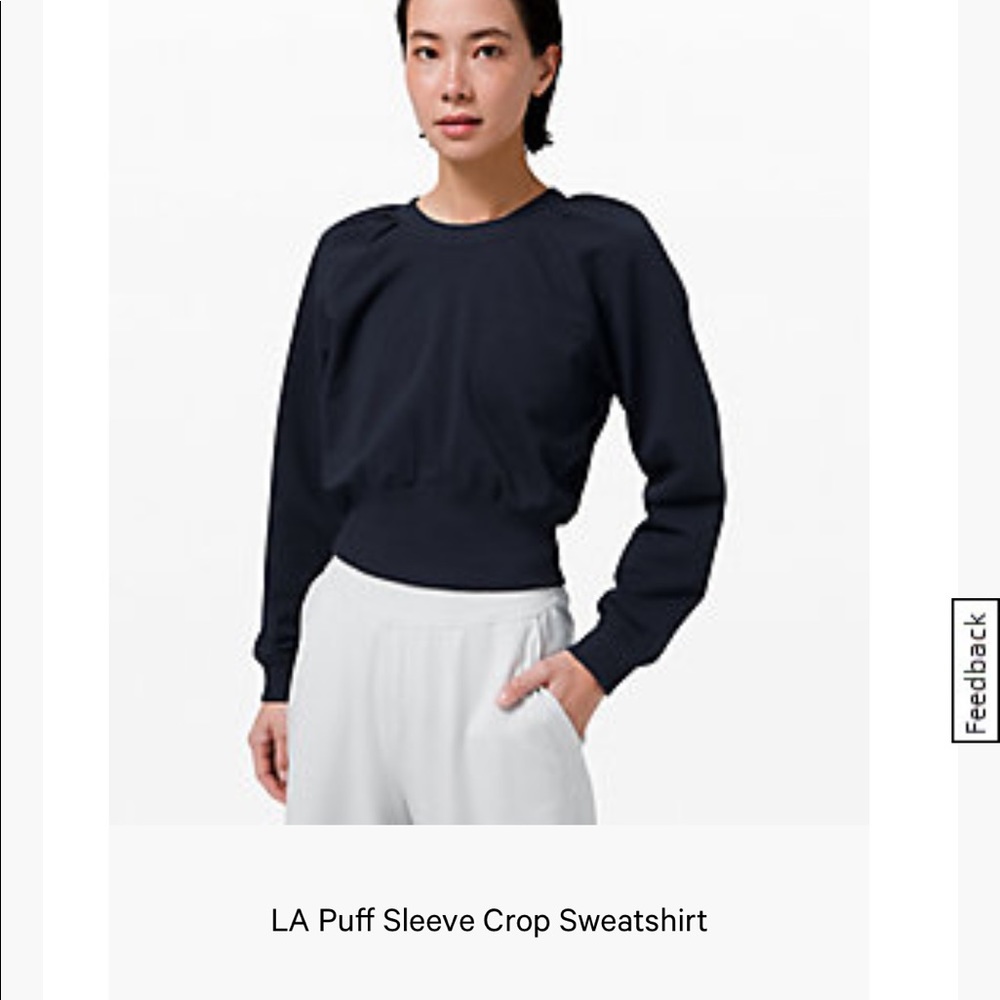 Lululemon LA sweatshirt in navy